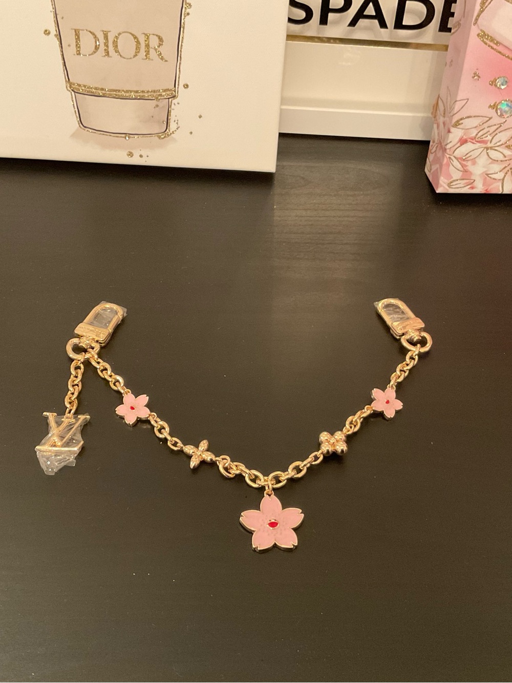 Floral Blossom Bag Chain